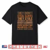 They Didn’t Steal The Slave Black History Month Melanin Cute Shirt
