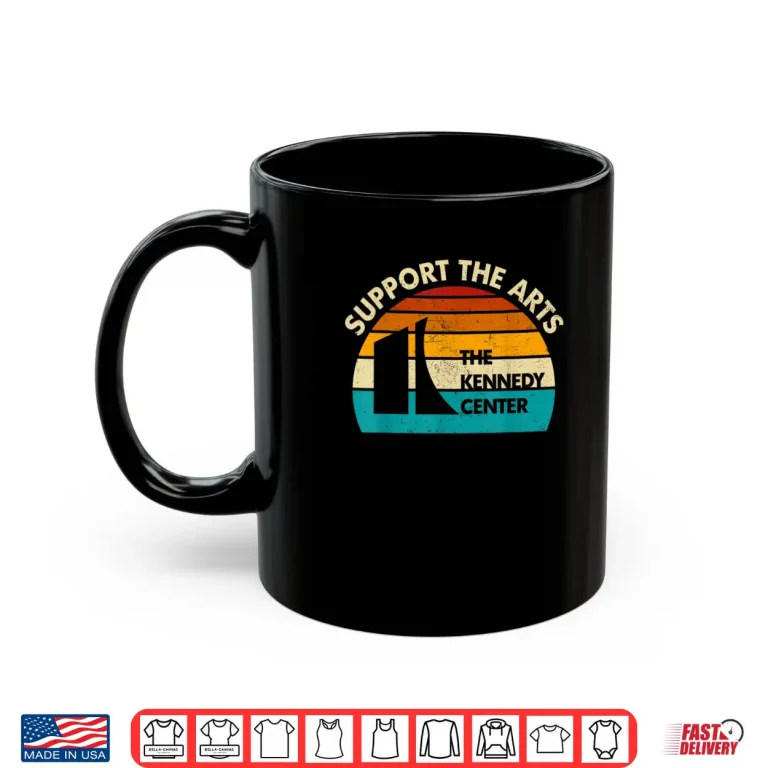 Mug Retro Vintage Kennedy Center Protest Tee Supporting The Arts Shirt