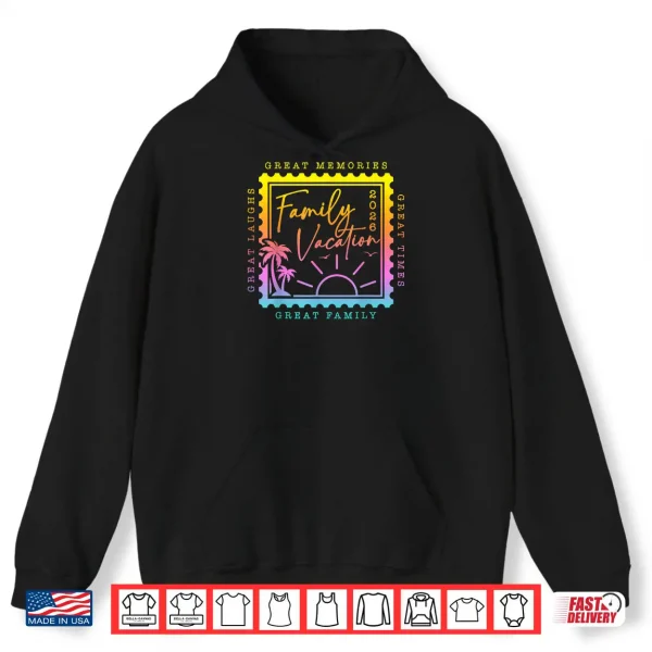 Hoodie Family Vacation 2026 Summer Vacation Matching Family Reunion Shirt