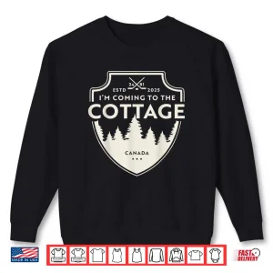 Sweatshirt Coming to Che Cottage Cozy Outdoors Hookey Heated Rivalry Shirt 2