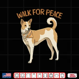 Design Walk For Peace Aloka Dog Shirt