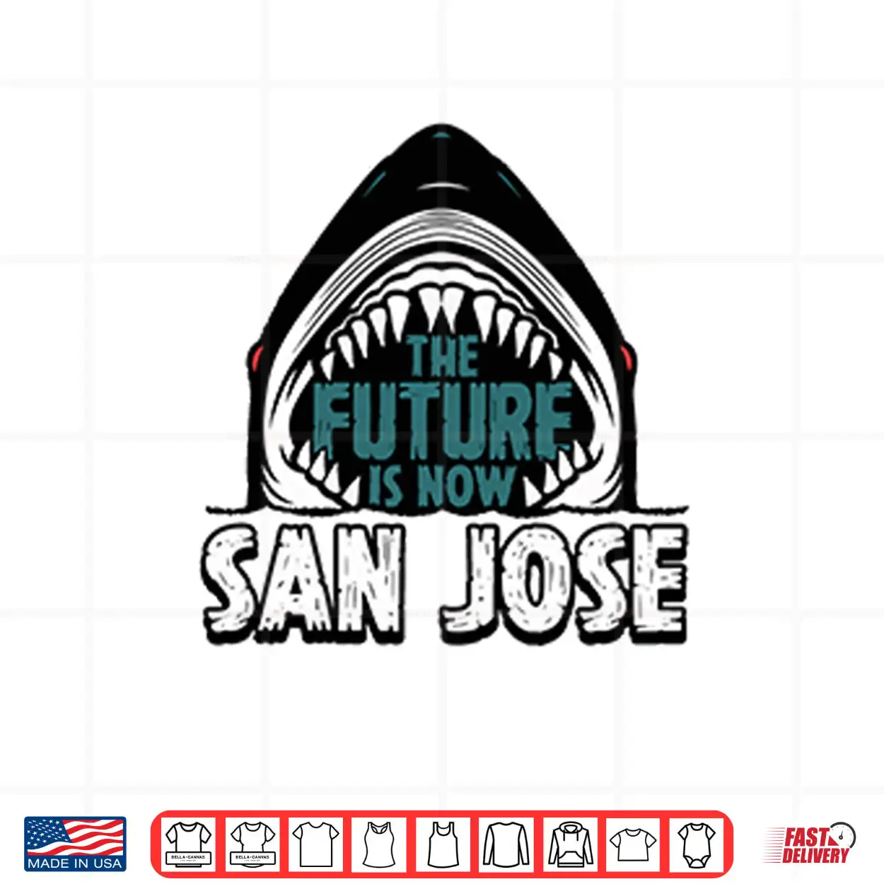 The Future Is Now San Jose Sharks Shirt The Future Is Now San Jose Sharks Shirt