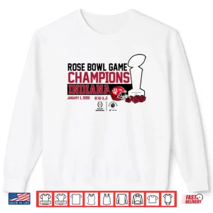 Sweatshirt Indiana Football 2026 CFP Rose Bowl Champions Shirt