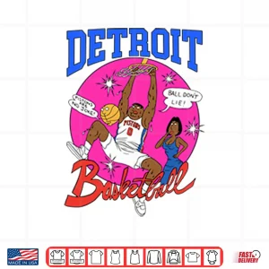 Design Detroit Pistons Basketball Shirt