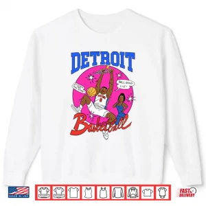 Sweatshirt Detroit Pistons Basketball Shirt
