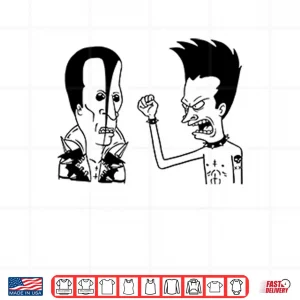 Design Beavis And ButtHead Misfits Shirt