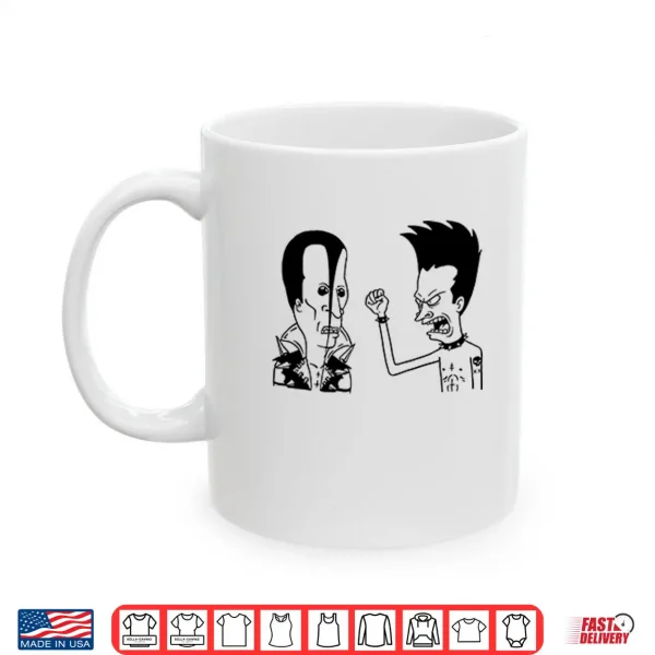 Mug Beavis And ButtHead Misfits Shirt