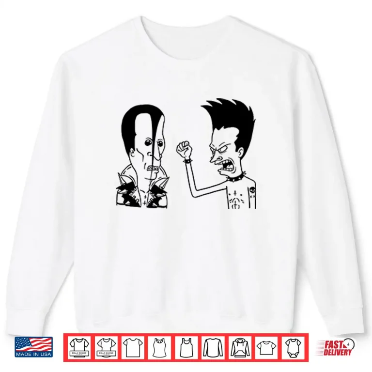 Beavis And ButtHead Misfits Shirt 1 Sweatshirt Beavis And ButtHead Misfits Shirt