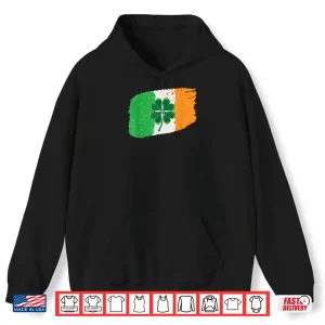 Vintage Irish Flag shamrock Happy St Patty day Vintage Shirt 2 Hoodie Vintage Irish Flag shamrock Happy St Patty day Vintage Shirt