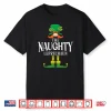 The Naughty Leprechaun St Patricks Day Matching Shirt