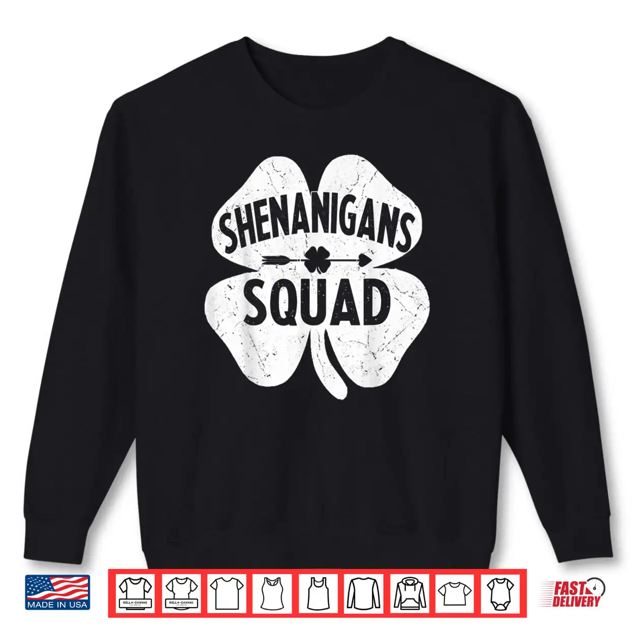 Shenanigans Squad Funny St Patricks Day Shamrock Gift Women Shirt Shenanigans Squad Funny St Patricks Day Shamrock Gift Women Shirt