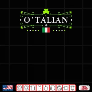 Design OTalian Saint Patricks Day Celebration Shirt