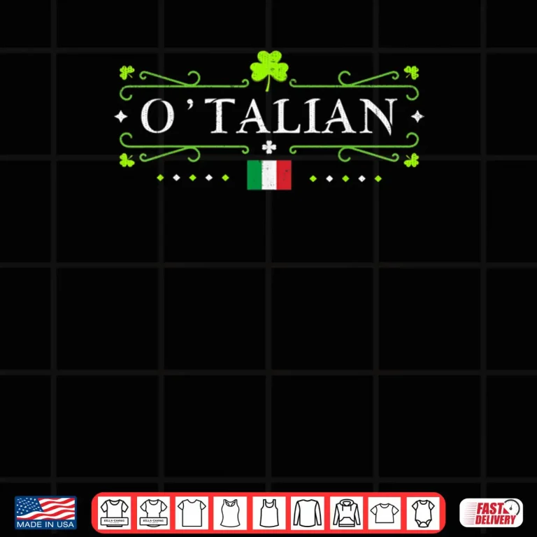 Design OTalian Saint Patricks Day Celebration Shirt