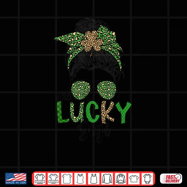 Design Lucky Gigi Grandmother St. Patricks Day Gigi Grandma Shirt