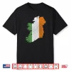 Irish Flag and Map of Ireland St. Patrick’s Day Shirt