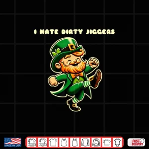 I hate dirty jiggers quotes st Patrick's day leprechaun Shirt 4 Design I hate dirty jiggers quotes st Patricks day leprechaun Shirt