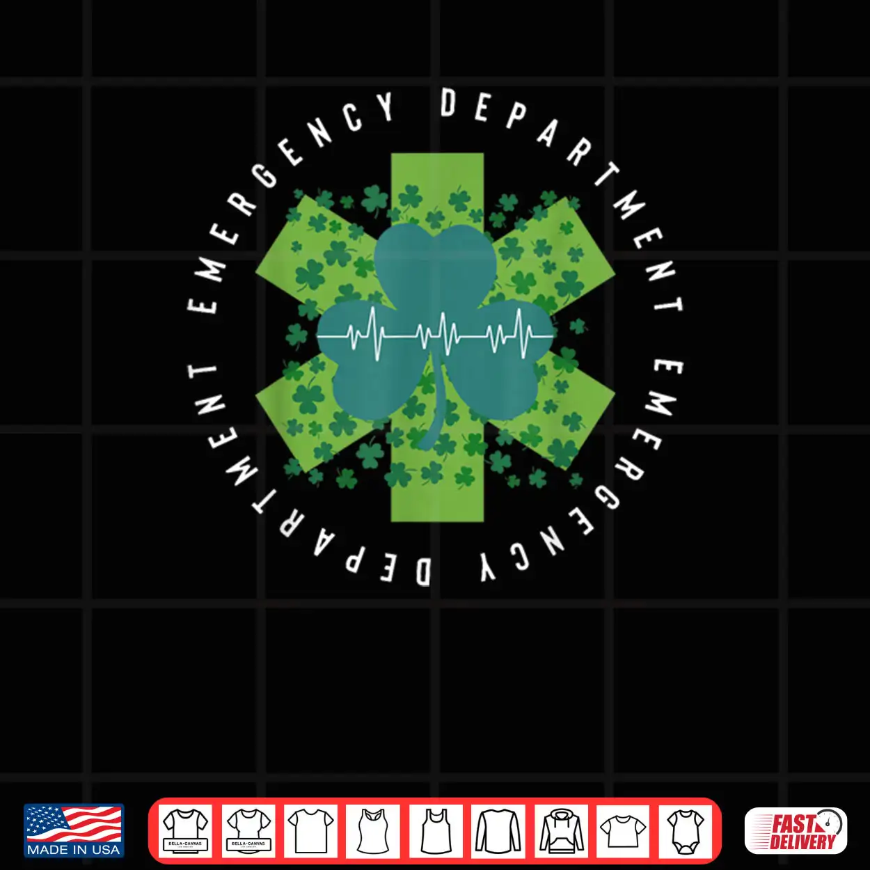 Emergency Department Nurse Saint Patrick’s Day ER Nursing Shirt Emergency Department Nurse Saint Patrick’s Day ER Nursing Shirt