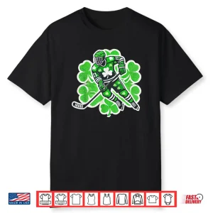 St Patrick’s Day Hockey Irish Boys Saint Paddy’s Shamrock Shirt