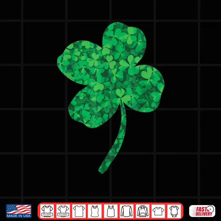 Design Shamrock T Shirt Saint Patricks Day