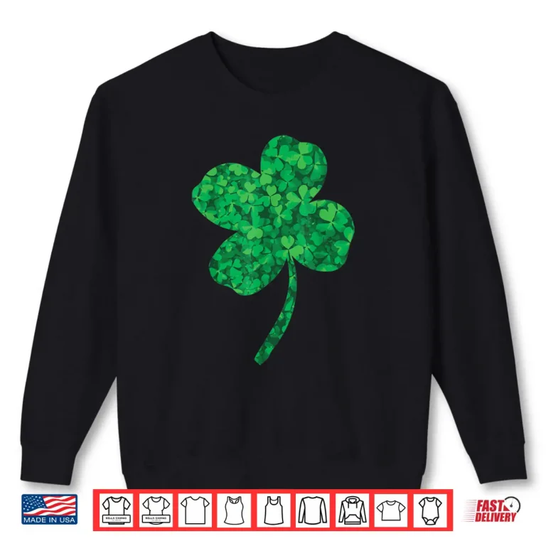 Sweatshirt Shamrock T Shirt Saint Patricks Day