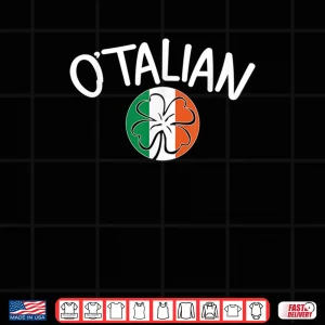 Design Saint Patricks Day Graphic Shamrocks Irish Italian Green Shirt