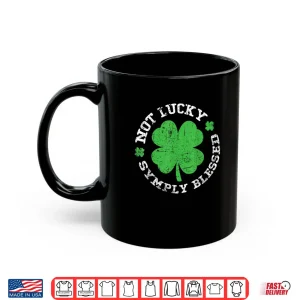 One Lucky Nurse Shamrock Stethoscope St Patricks Day Shirt 3 Mug One Lucky Nurse Shamrock Stethoscope St Patricks Day Shirt