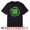 One Lucky Nurse Shamrock Stethoscope St Patricks Day Shirt