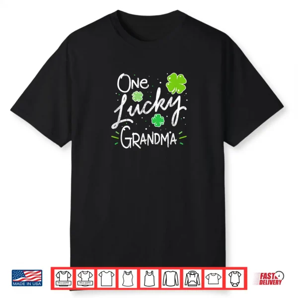 One Lucky Grandma St Patrick’s Day Shirt