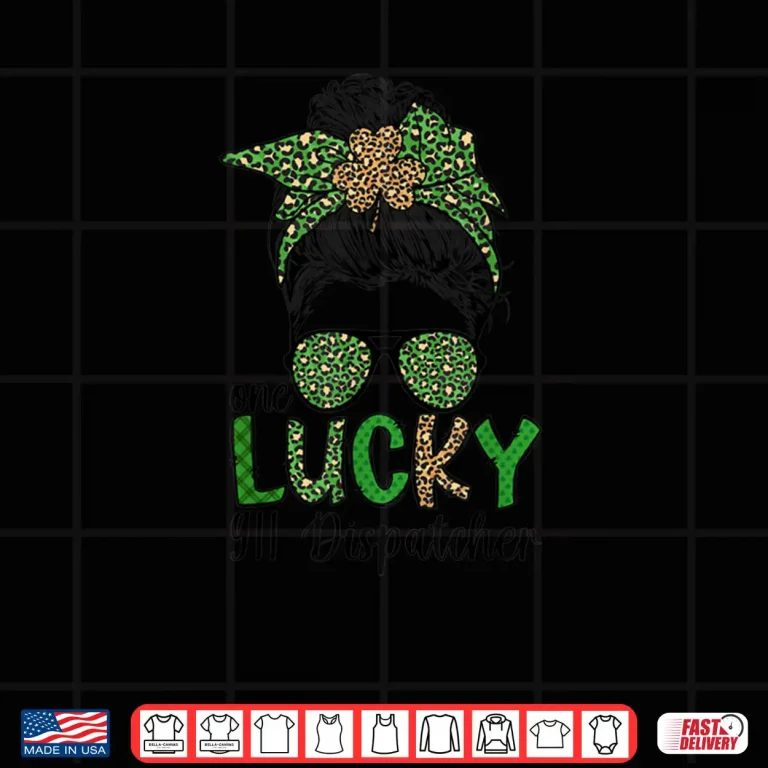 Design Lucky 911 Dispatcher St. Patricks Day 911 Operator Shirt