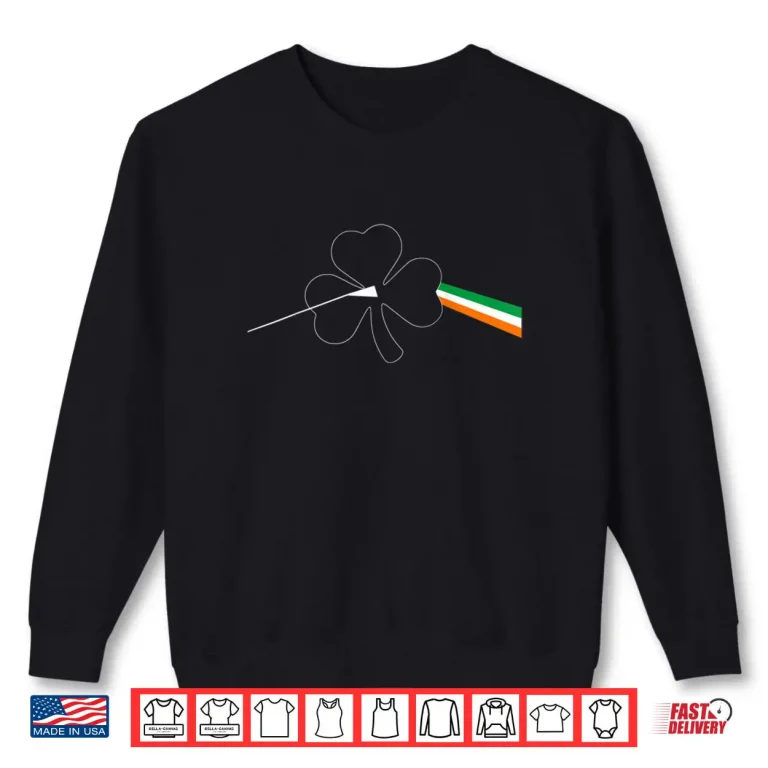 Dark Side Of The Shamrock Funny Saint Patrick's Day Shirt 1 Sweatshirt Dark Side Of The Shamrock Funny Saint Patricks Day Shirt