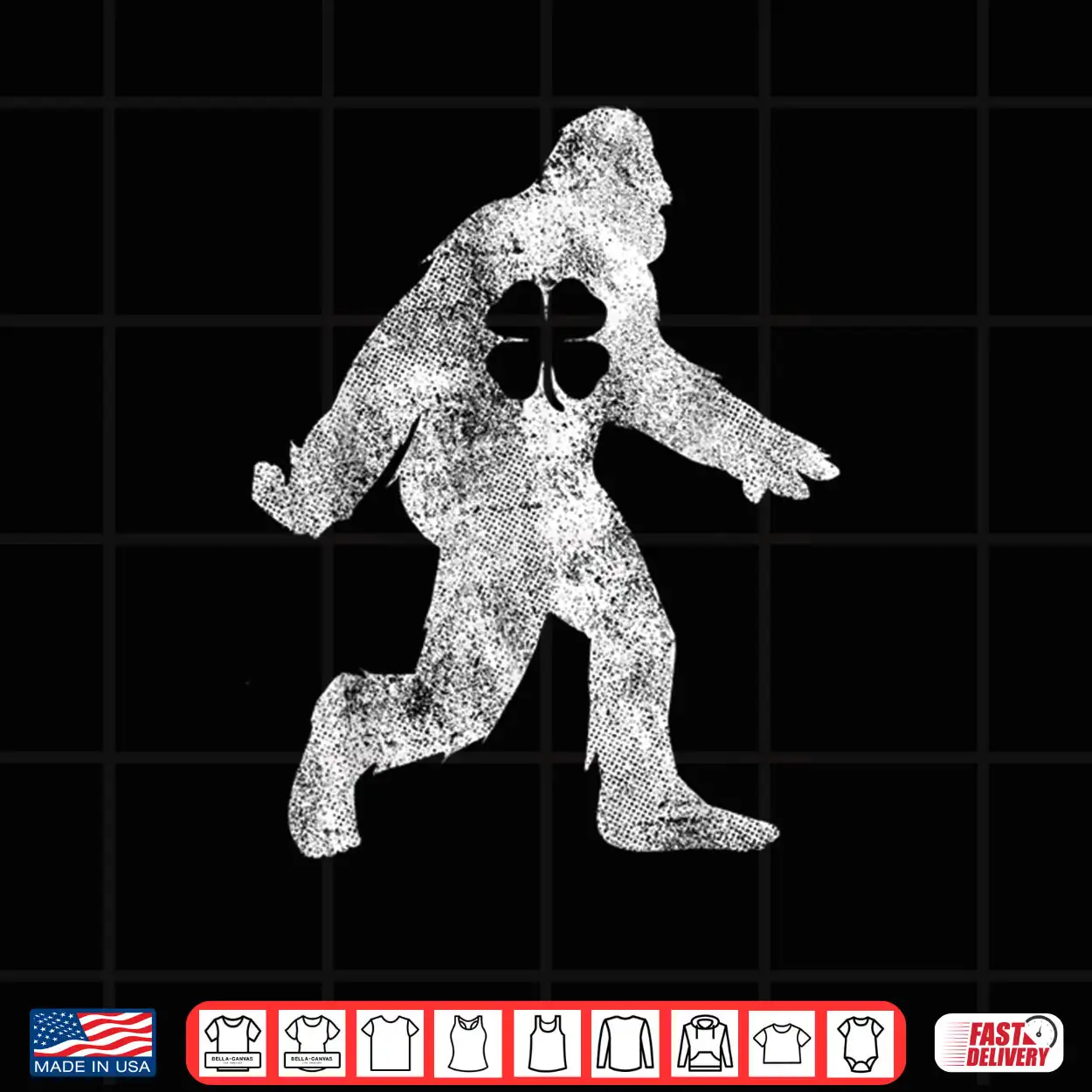 St. Patrick’s Day Bigfoot Irish Sasqautch Saint Paddy’s Shirt St. Patrick’s Day Bigfoot Irish Sasqautch Saint Paddy’s Shirt