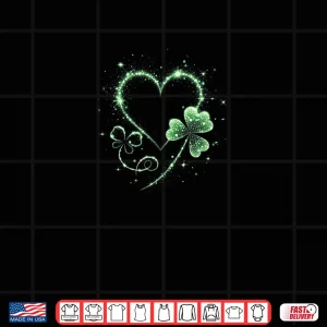 St Patricks Day Shamrock Irish Heart St Paddys for Women Shirt 4 Design St Patricks Day Shamrock Irish Heart St Paddys for Women Shirt
