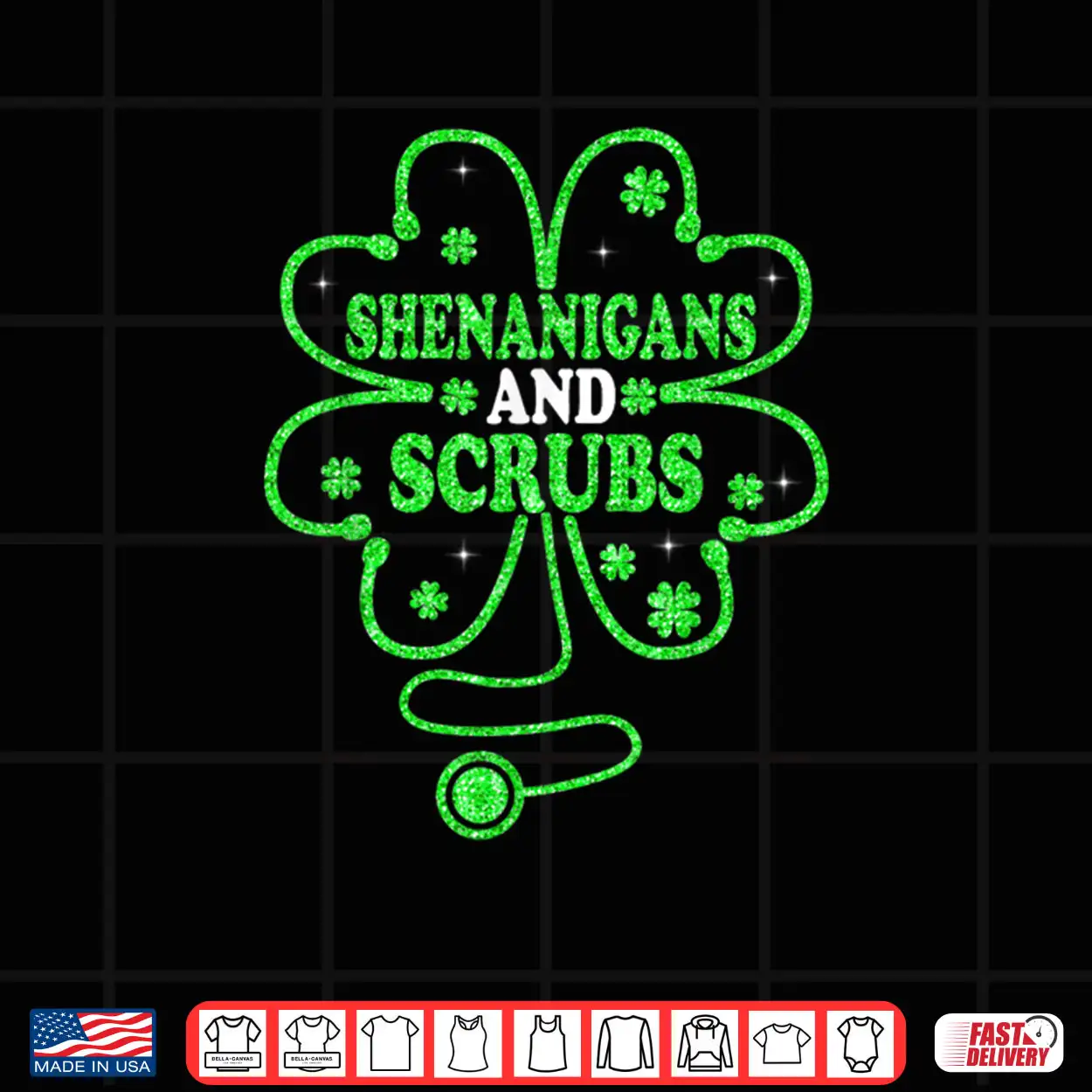 Shenanigans Scrubs Nurse Green Shamrock Saint Patrick’s Day Shirt Shenanigans Scrubs Nurse Green Shamrock Saint Patrick’s Day Shirt