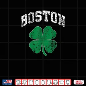 Design Saint Patricks day Boston Luck of the Irish party T shirt