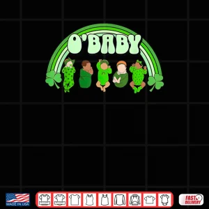 Rainbow Labor And Delivery Nurse Saint Patrick's Day NICU Shirt 4 Design Rainbow Labor And Delivery Nurse Saint Patricks Day NICU Shirt