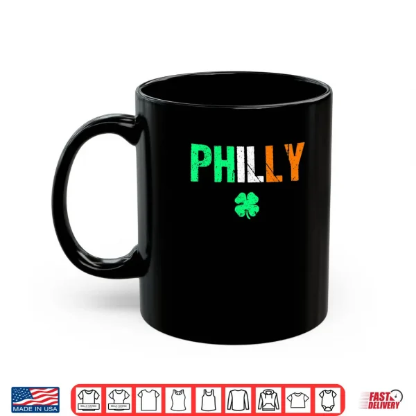Philly Irish Shirt Philadelphia Saint Patrick's Day Tshirt 3 Mug Philly Irish Shirt Philadelphia Saint Patricks Day Tshirt