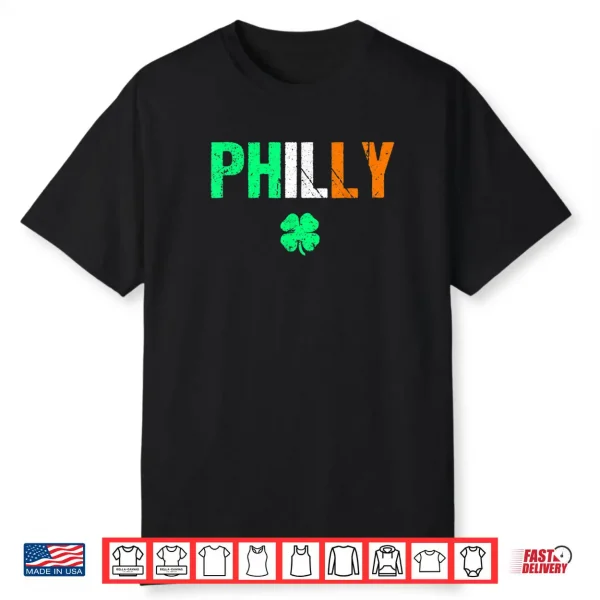 Philly Irish Shirt Philadelphia Saint Patrick’s Day Tshirt