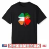 Portuguese Irish Shamrock Portugal Ireland Saint Patrick’s Day Shirt