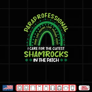 Paraprofessional Para Paraeducator St. Patrick's Day Shirt 4 Design Paraprofessional Para Paraeducator St. Patricks Day Shirt