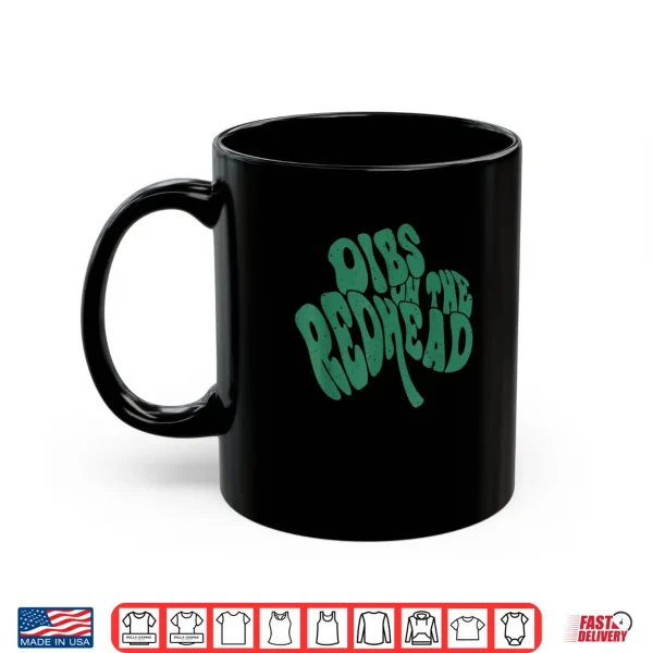 Mug Dibs On The Redhead St Patricks Day Shamrock Lucky Charm Shirt