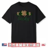 Buffalo Plaid Leopard Shamrock Clover Lucky St Patricks Day Shirt