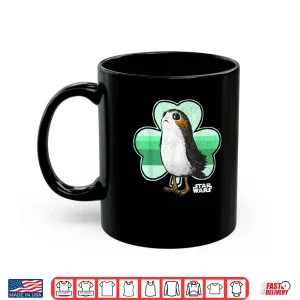 Mug Star Wars Porg Clover Saint Patricks Day Graphic Shirt
