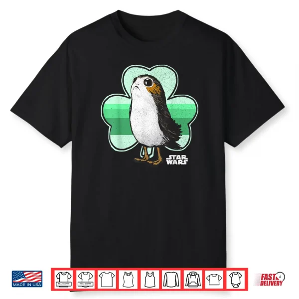 Star Wars Porg Clover Saint Patrick’s Day Graphic Shirt