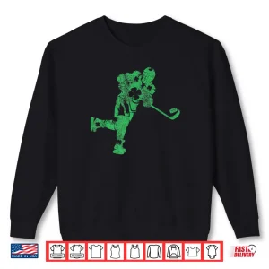 St. Patrick's Day Hockey Irish Boys Saint Paddy's Shamrock Shirt 1 Sweatshirt St. Patricks Day Hockey Irish Boys Saint Paddys Shamrock Shirt