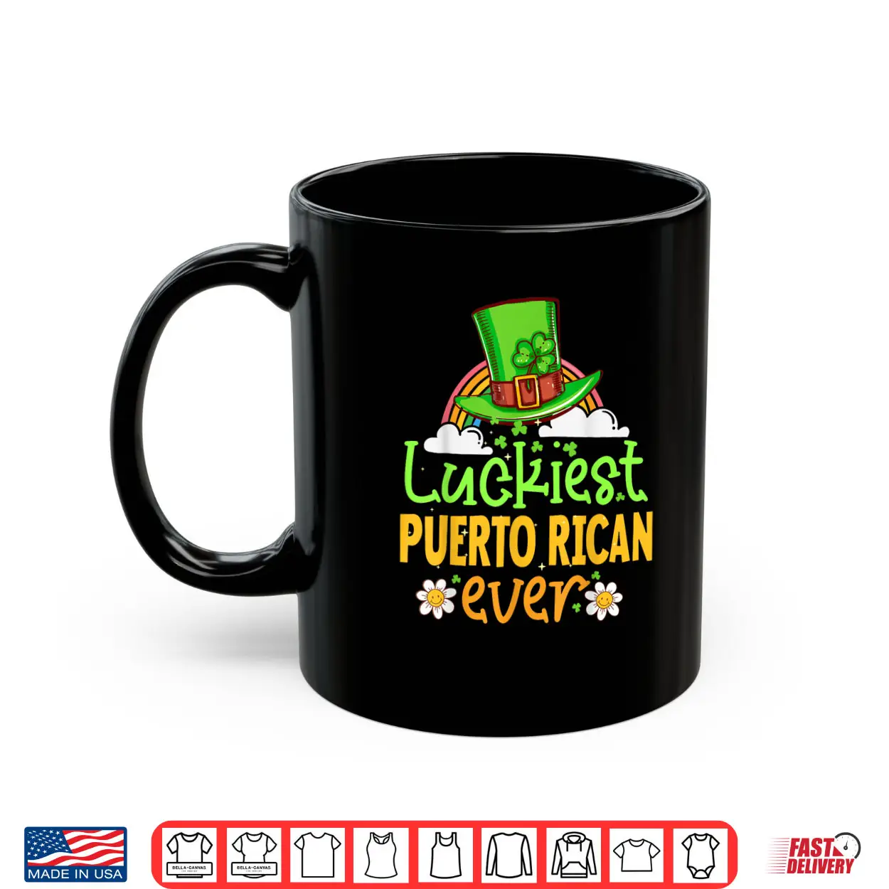 St Patricks Day Luckiest Puerto Rican Ever Matching Fun Shirt St Patricks Day Luckiest Puerto Rican Ever Matching Fun Shirt