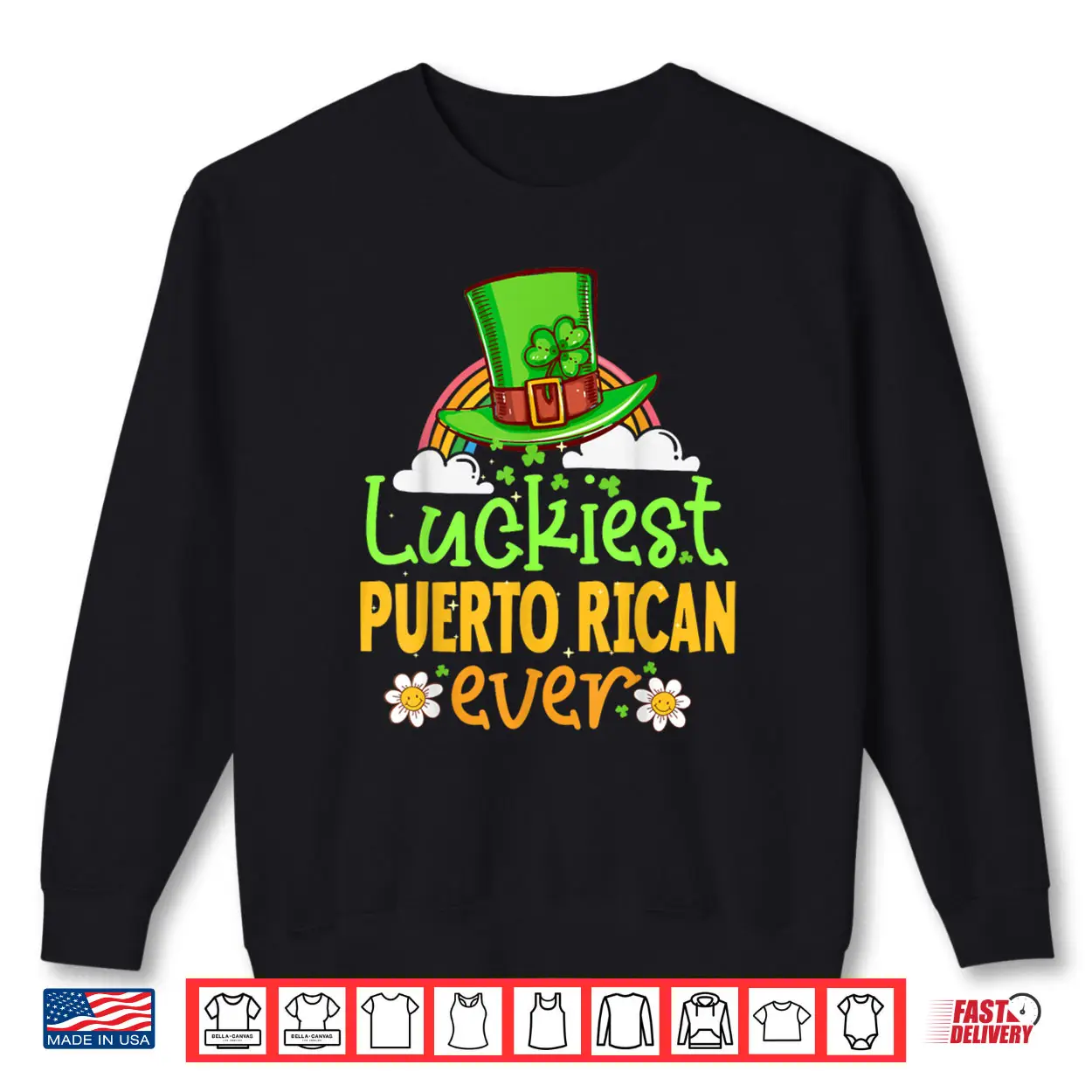 St Patricks Day Luckiest Puerto Rican Ever Matching Fun Shirt St Patricks Day Luckiest Puerto Rican Ever Matching Fun Shirt