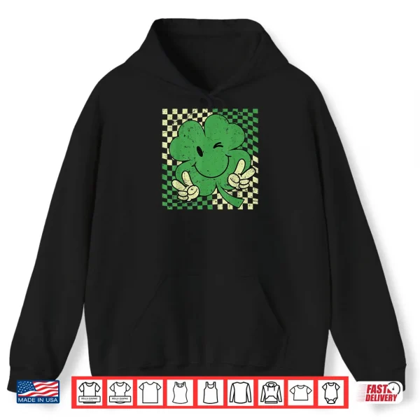 Retro Groovy St Patricks Day Lucky Shamrock Funny Shirt 2 Hoodie Retro Groovy St Patricks Day Lucky Shamrock Funny Shirt