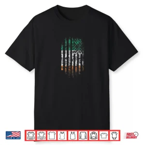 Irish American Flag Ireland Saint Patrick’s Day Shirt