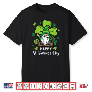 Happy St. Patrick’s Day Gnome Shamrock Saint Patrick Irish Shirt