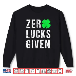 Sweatshirt Funny Saint Patricks Day Shirt Shamrock Irish Tee Adults